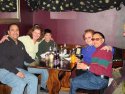 Ace & family at the "speakeasy table"