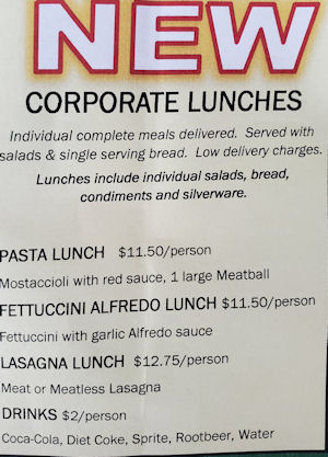 Corporate Lunches